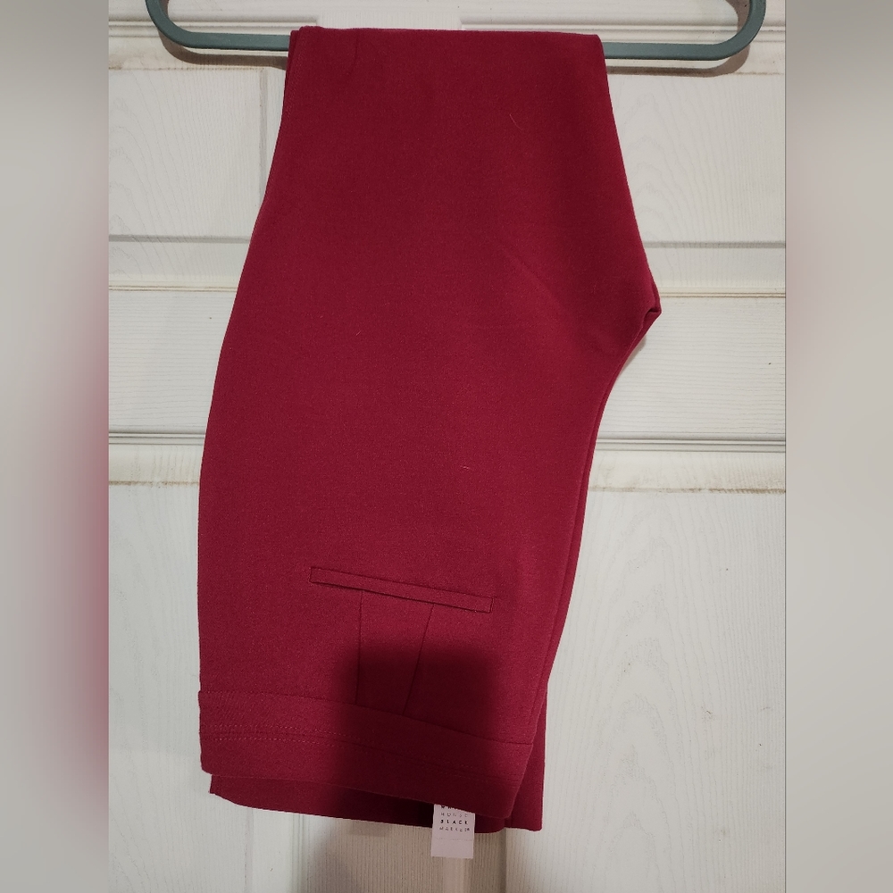 Cranberry bootcut ponte pants